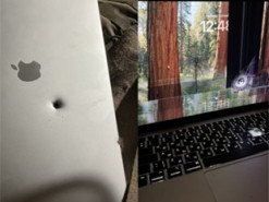 MacBook Air пережив влучання уламка артснаряда і продовжив працювати