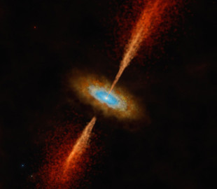 Астрономи розглянули диск навколо масивної зірки в іншій галактиці