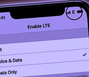 Клієнтам Київстар, Vodafone та lifecell пояснили, як прибрати символ “Е” з екрана смартфона