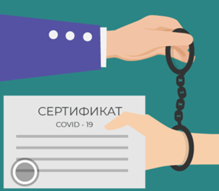 Мужчина за подделку COVID-сертификата и попытку подкупа пограничника заплатит 17 тысяч