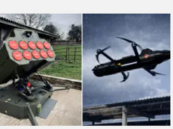 Британська пускова установка HAL10 здатна миттєво запустити до 10 дронів