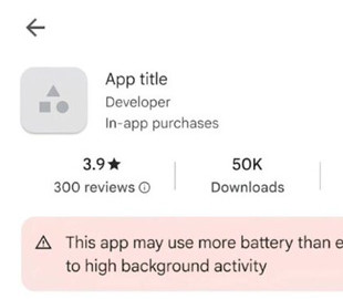 Google Play почне попереджати про додатки, що швидко розряджають смартфон