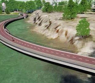 У Гельсінкі хочуть прокласти велодоріжку над поверхнею моря