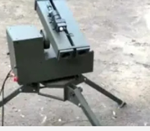 Українські розробники представили бойову роботизовану турель Цвях для ЗСУ