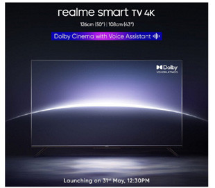 Анонсированы новые 4K-телевизоры Realme