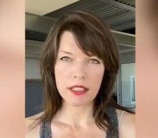 Мілла Йовович записала зворушливе відео на підтримку українців
