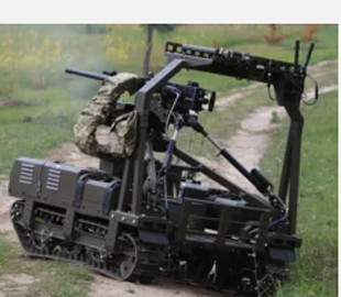 Розкриті технічні характеристики українського наземного бойового робота Droid TW 12.7