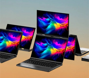 Ноутбук-трансформер GPD Duo з двома екранами вийде у серпні