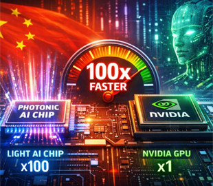 Китайські фотонні чіпи можуть обігнати NVIDIA в ШІ
