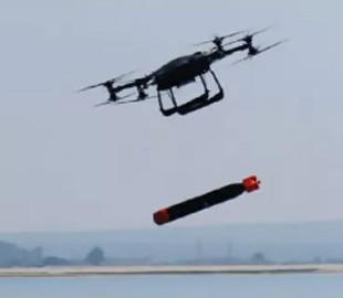 Вперше в історії важкий БПЛА успішно скинув протичовнову торпеду