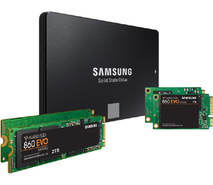 Представлены твердотельные накопители Samsung 860 Pro и 860 Evo