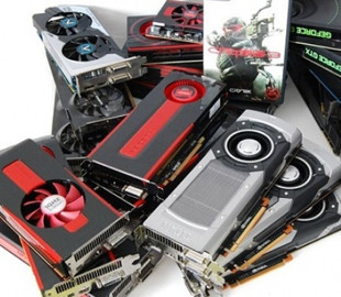 Объем мирового рынка видеокарт вырос на 370%