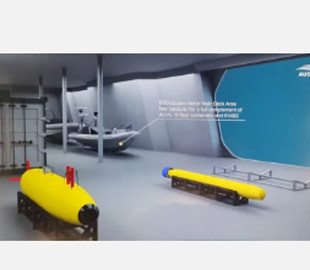 Американські розробники представили унікальний морський безпілотник, що стріляє бойовими ракетами