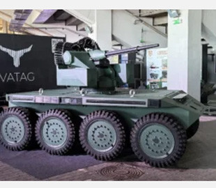 Українські розробники представили важкий наземний роботизований комплекс Vatag