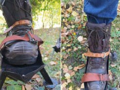 «Чоботи-павуки»: 16-річний вихованець Київської МАН удосконалив винахід, який захищає ноги від вибуху