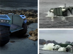 Парк наземних роботів Сил оборони поповнив унікальний НРК-амфібія