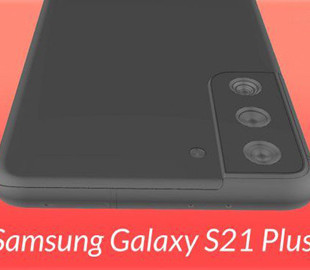 Опубликованы рендеры смартфона Samsung Galaxy S21+