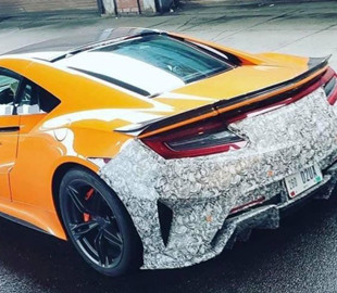 В Instagram появились шпионские снимки Acura NSX