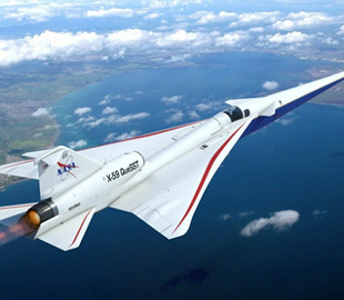 NASA показало сборку сверхзвукового самолёта X-59