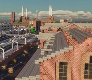 Опубліковані фотографії реалістичного міста, створеного в Minecraft