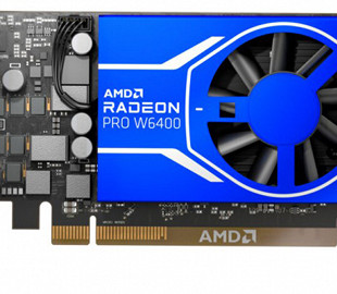 Представлена видеокарта Radeon PRO W6400