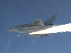 Німеччина вперше здійснила пуск ракети Meteor з винищувача Eurofighter