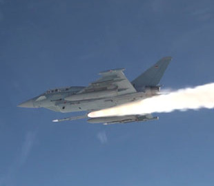 Німеччина вперше здійснила пуск ракети Meteor з винищувача Eurofighter