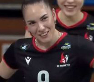 Українська волейболістка "розірвала" танцем матч ЛЧ і стала зіркою соцмереж