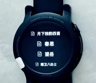 Опубликовано фото умных часов Huawei Watch 3 Pro