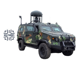Бронемашини «Козак-5» оснастили комплексом радіорозвідки «Каскад»