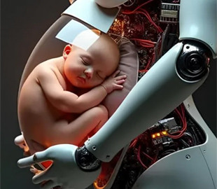 У Китаї винайшли першого робота, здатного виносити дитину замість жінки