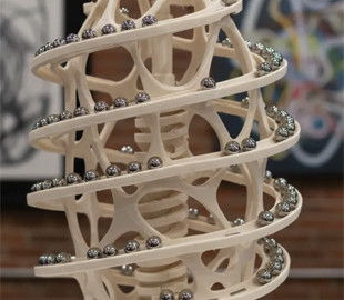 У США розробили гіпнотичний 3D-фонтан із кульками