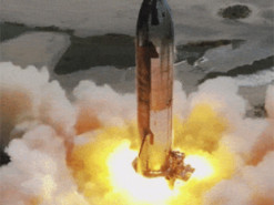 SpaceX провела вогневі випробування першого ступеня Starship для третього польоту