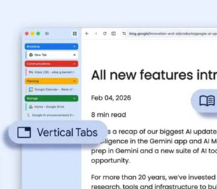 Google Chrome отримав вертикальні вкладки та покращений режим читання