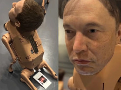 Маск, Цукерберг та Безос: на Art Basel представили реалістичних робопсів