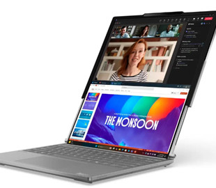 Lenovo показала перший у світі ноутбук зі екраном, що розгортається