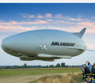 Британські розробники представили новітній військовий дирижабль Airlander 10