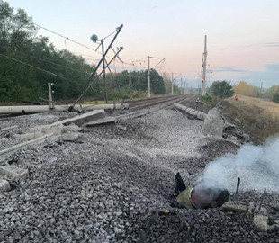 У Білгородській області росії призупинили рух поїздів через збиті ракети