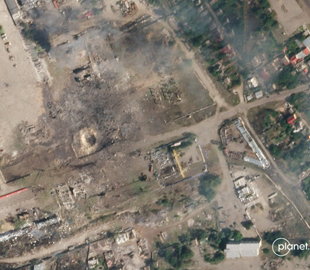 Спутник показал, что осталось от базы оккупантов после удара ВСУ