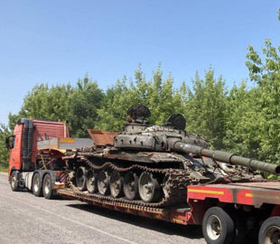 Україна відкрила першу закордонну виставку знищеної техніки росіян