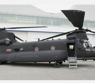 Розкриті технічні характеристики британського військового гелікоптера Chinook H-47 Extended Range