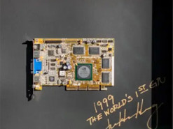 NVIDIA розіграє легендарну ретро-відеокарту з автографом засновника компанії