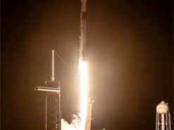 SpaceX Falcon 9 створює звуковий удар під час посадки