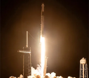 SpaceX Falcon 9 створює звуковий удар під час посадки