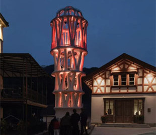 У Швейцарії відкрили 30-метрову вежу, надруковану на 3D-принтері