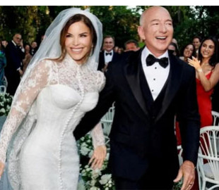 Грандіозне свято із зірковими гостями. Джефф Безос і Лорен Санчес зіграли весілля у Венеції