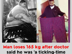Американець схуд на 165 кг після того, як лікар назвав його «бомбою сповільненої дії»
