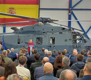 Іспанія отримала перший гелікоптер NH90 нової конфігурації