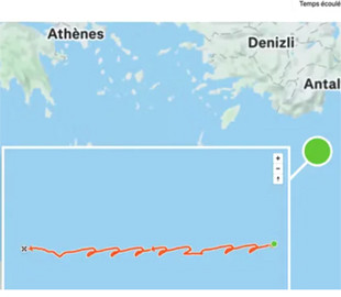 Французький моряк випадково видав розташування атомного авіаносця, бігаючи на палубі