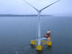 Перша у світі напівзаглибна вітряна електростанція виробляє 320 ГВт*год: як це вдалося